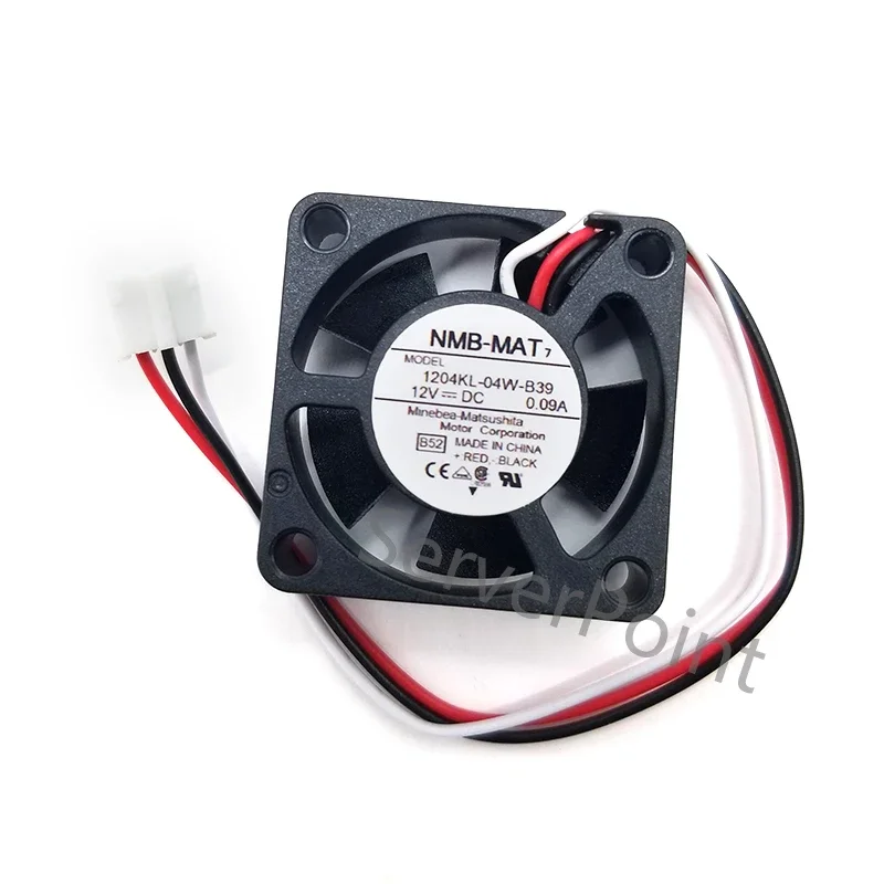 NEW 3CM Cooling Fan For NMB-MAT 1204KL-04W-B39 DC12V 0.09A 3010 3-Wire