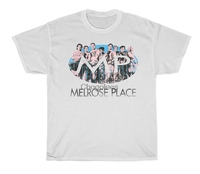 Melrose Place Movie T-Shirt White Unisex Cotton Vintage size S-3XL TK0173