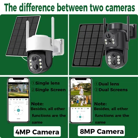 10 best sales वाईफ़ाई कैमरा आउटडोर सौर - №3