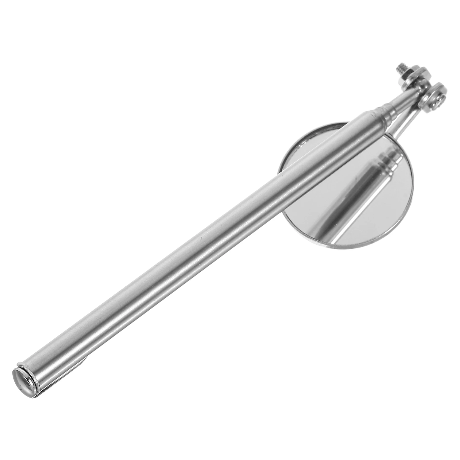 

Mini 30Mm Inspection Mirror with 360 Degree Swivel Telescoping Handle for Mechanics Portable Observation Utility