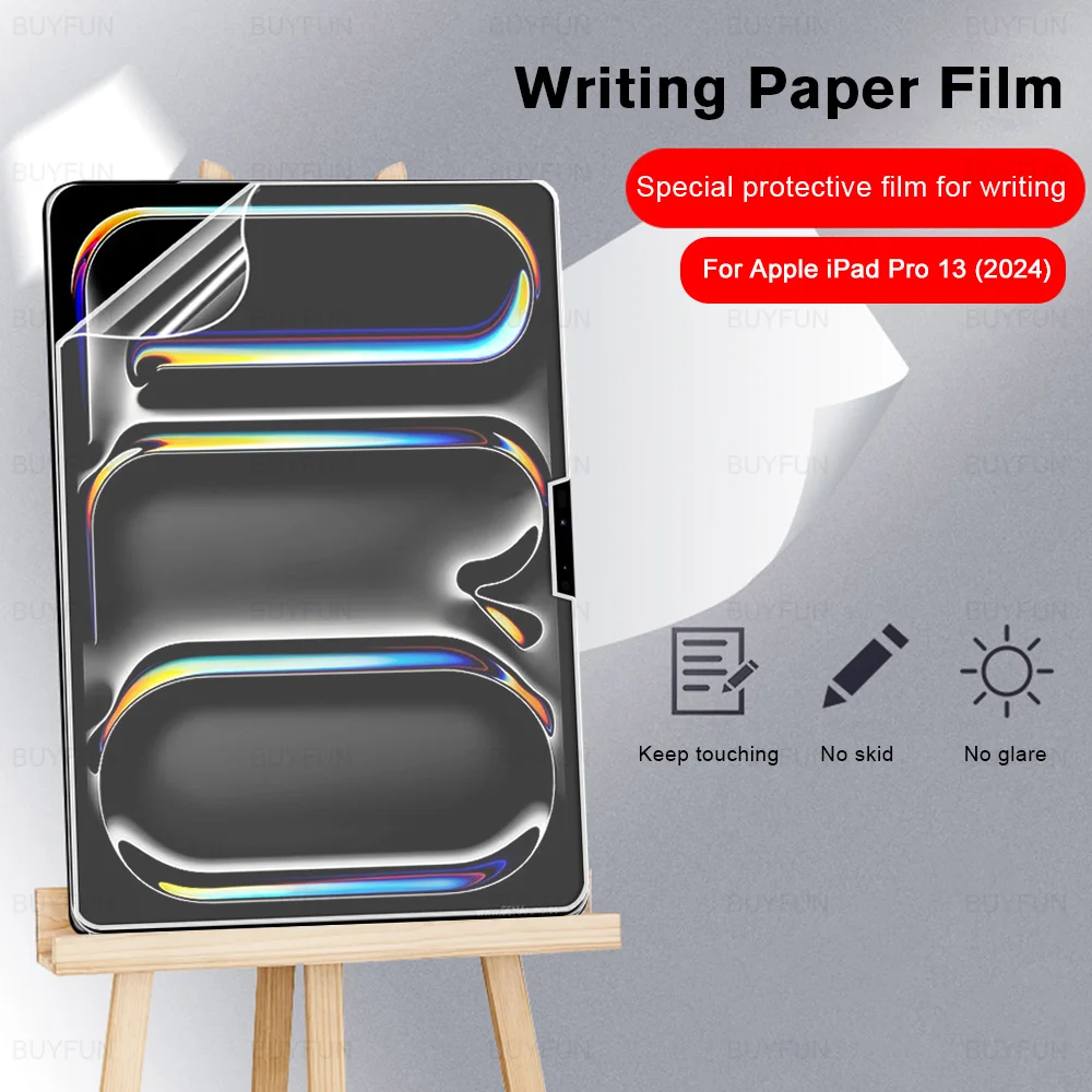 

For iPad Pro 13 2024 Screen Protector For iPad Air 11 inch iPadPro 7th 5th iPadAir 6th (2024) Writing Paint Matte Film Not Glass