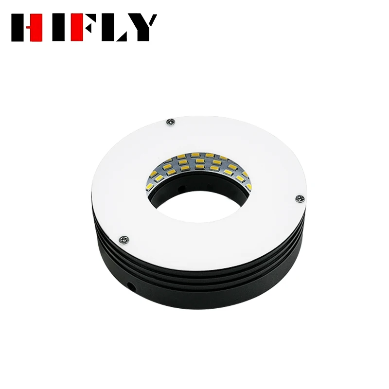 ZXY HIFLY Cost Effective Diffuse 30 Degree LED Machine Vision Lighting for Industrial Lead Frame Inspection Ring Light
