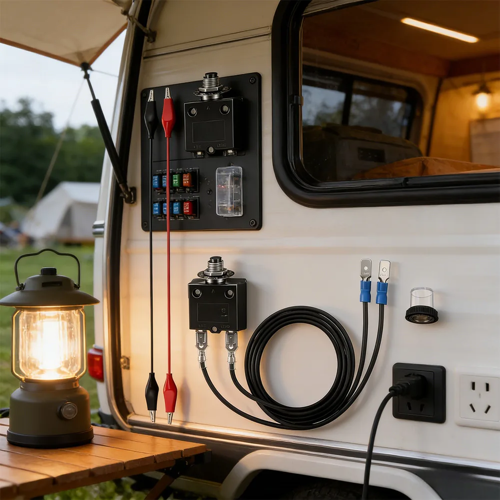 

Набор перезагрузочных предохранителей 3А и 5А (2025) с тестером предохранителей и зажимами типа «крокодил» для систем автоматического выключения и ОВКВ, для электриков