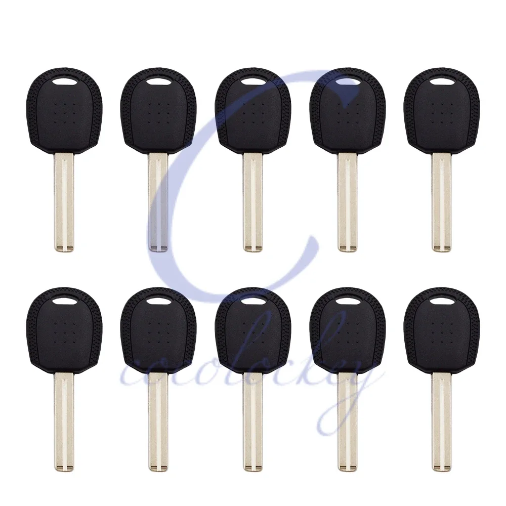 Casing Cangkang Kunci Mobil Chip Cocolockey Fob Tanpa Chip untuk Kunci Jarak Jauh Transponder Mobil Kia Tanpa LOGO Pintu Sistem Kunci Mobil