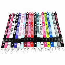 20pcs/lot VS Love cute dog Lanyards for key Strap For Phone/Samsung/Huawei Mobile Phone Straps Key Hang Rope Phone Lanyard
