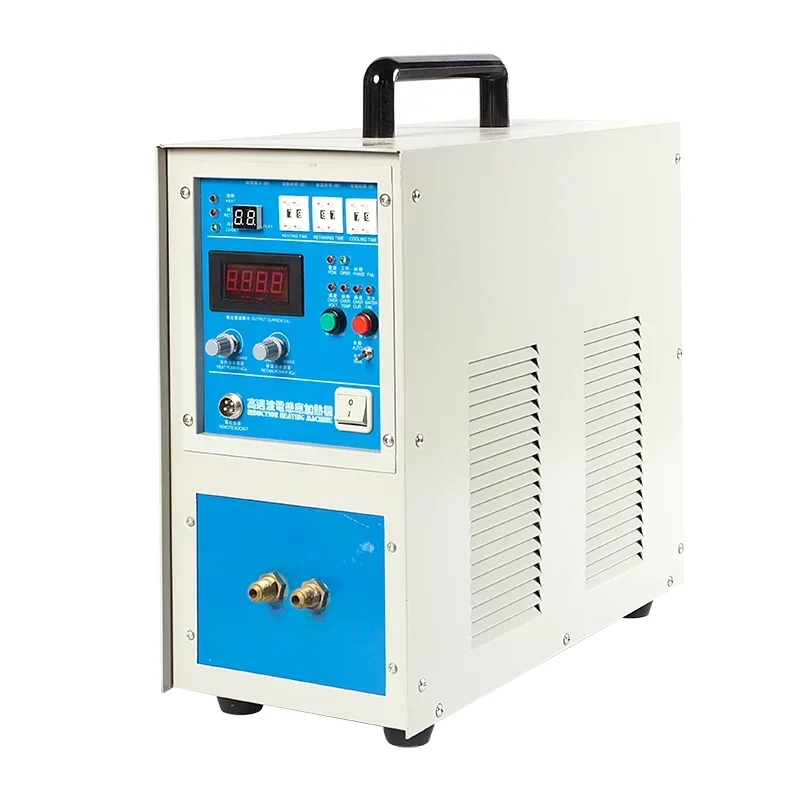 

Hot sales 45kw High Frequency Electric Crucible Melting Furnace Silver Gold Induction Melting Furnace Induction Heating Machine