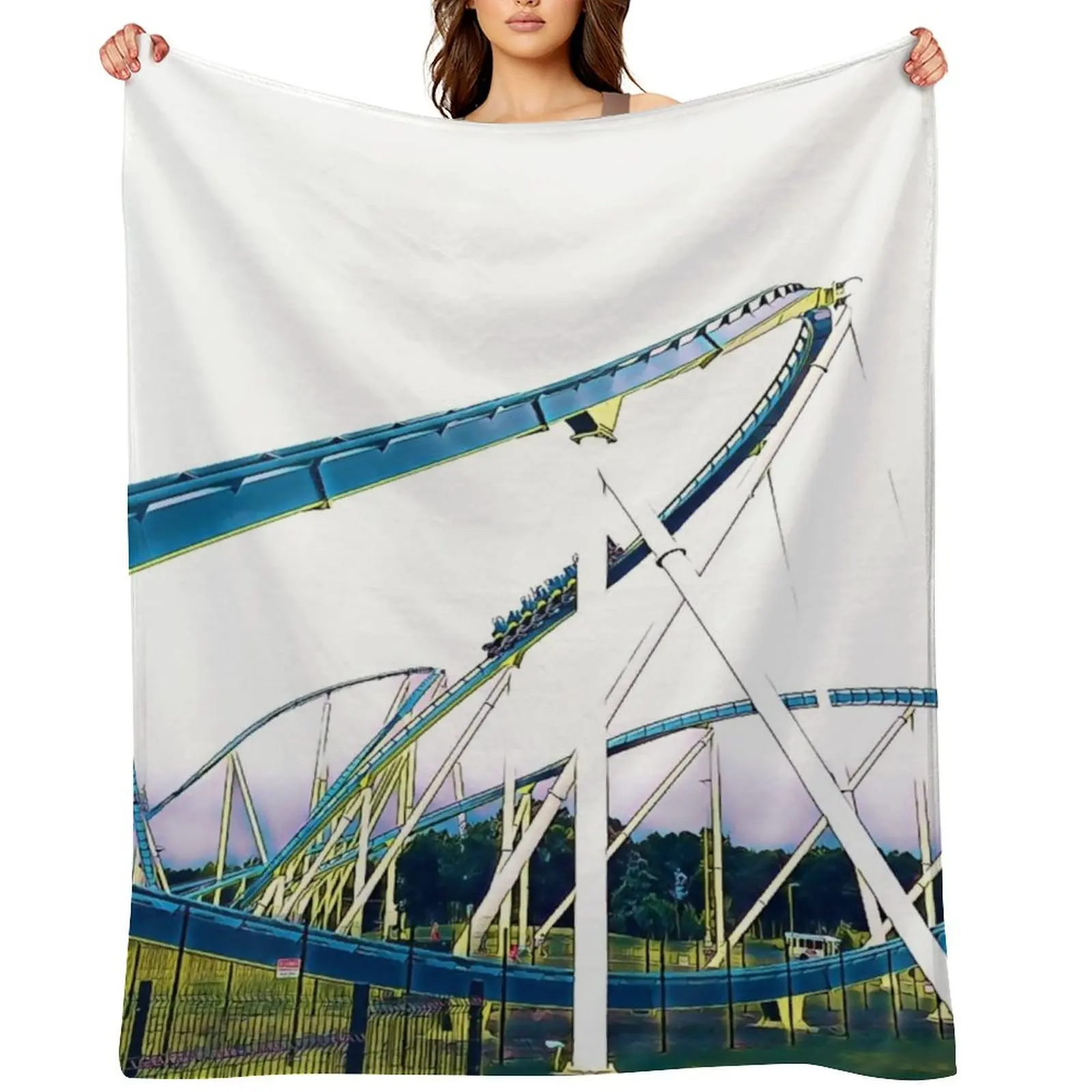 Fury 325 Turns Image Throw Blanket Bed Fashionable for babies Picnic Decorative Beds Blankets