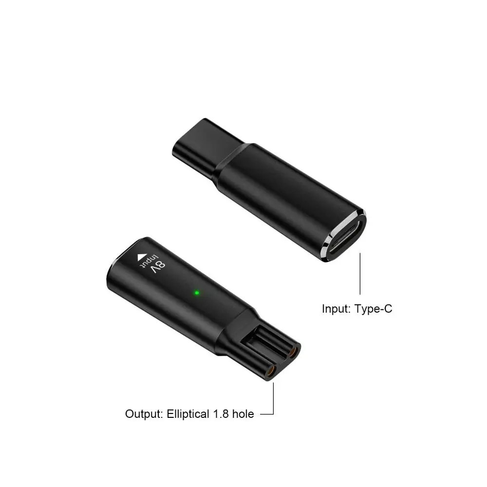4.3V/5V/8V/15V Shaver Type-C Charging Converter Indicator Light Aluminium Alloy Hair Clipper Power Adapter Household for Philips