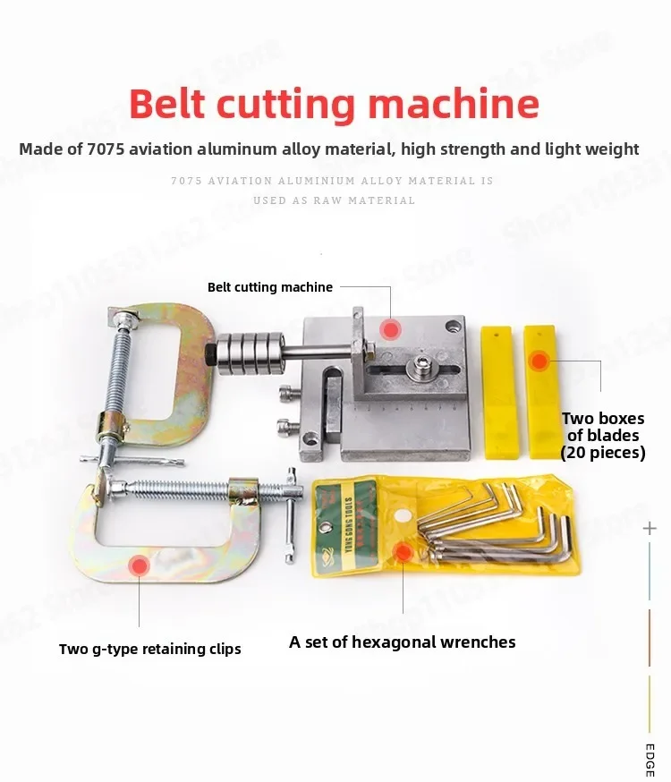 Desktop Metal Strip Cutter, Leather Belt Cutting Machine for DIY Handmade Leathercraft Professional