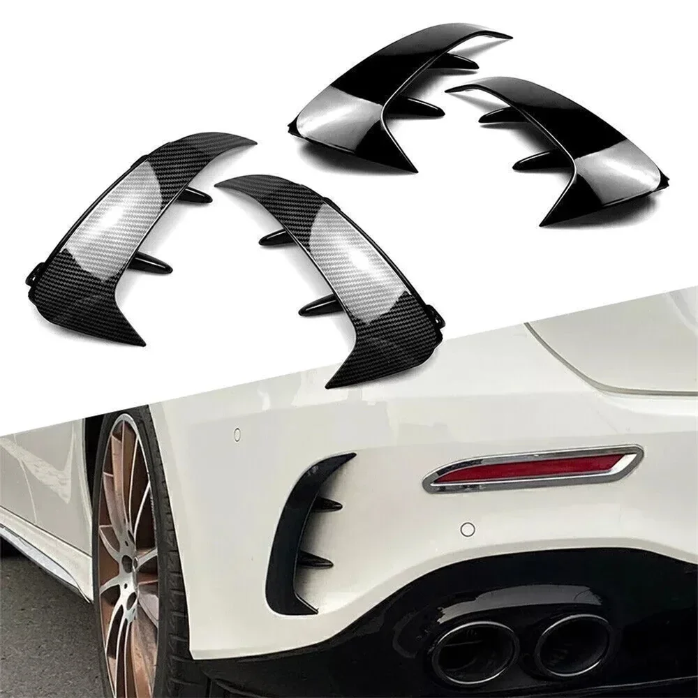 for2018-2023 Mercedes-Benz A-Class W177 A180 A200 A220 car rear bumper trim lip spoiler rear wind blade rear bumper modification