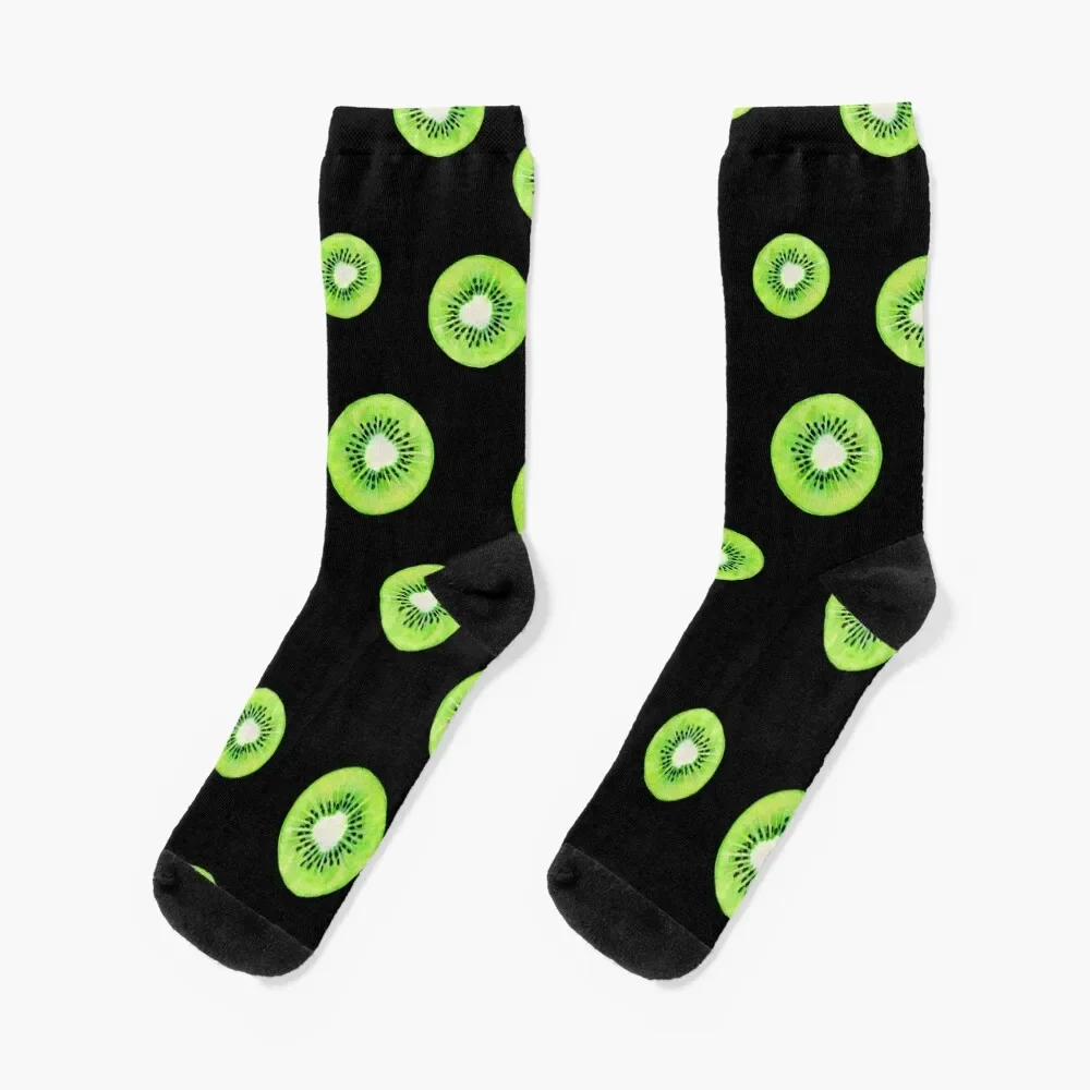 Kiwis on Black Socks Crossfit Stockings man Socks Man Women's