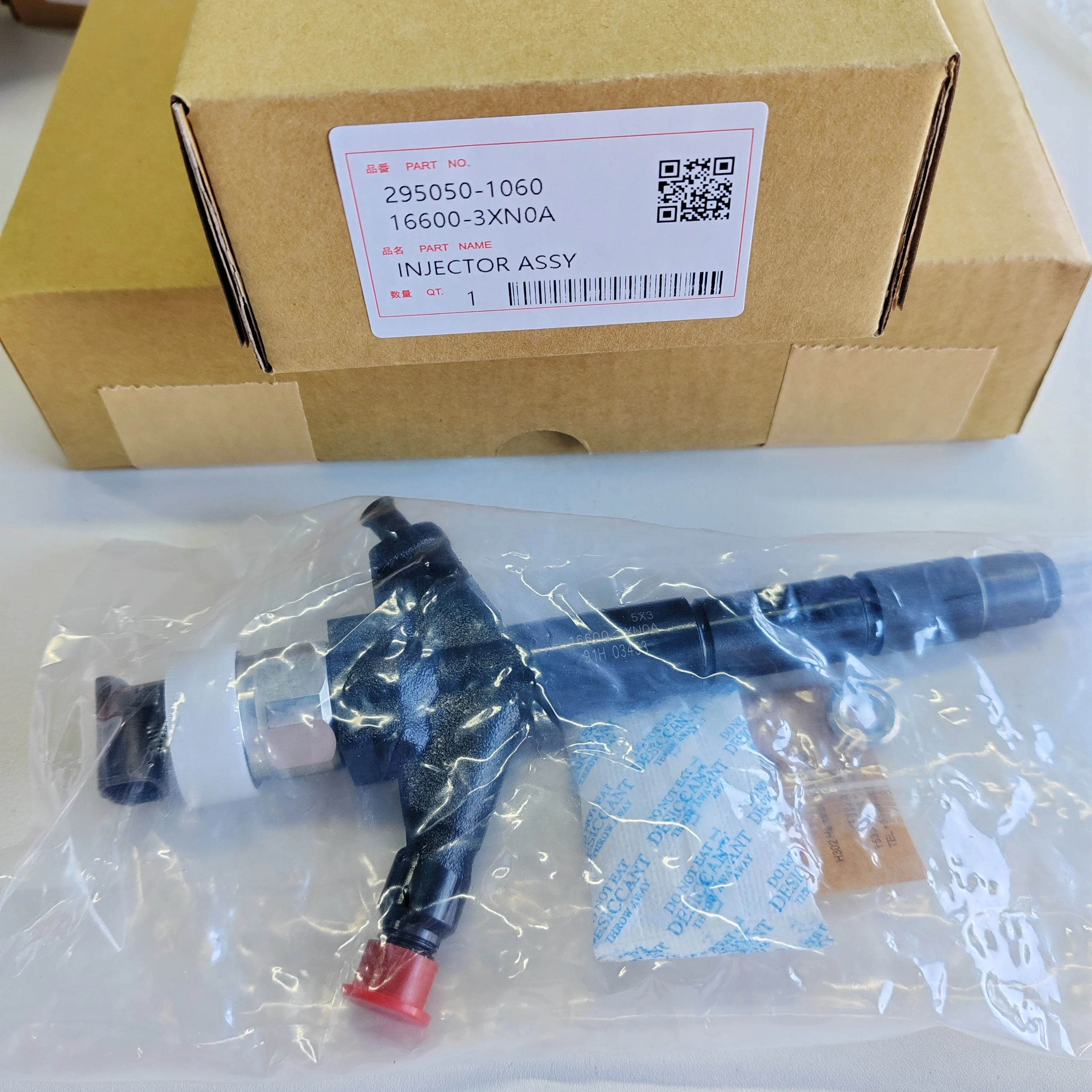 Diesel Common Rail Injector 16600-3XN0A for FOR NISSAN NAVARA NP300 PATHFINDER Denso 295050-1060