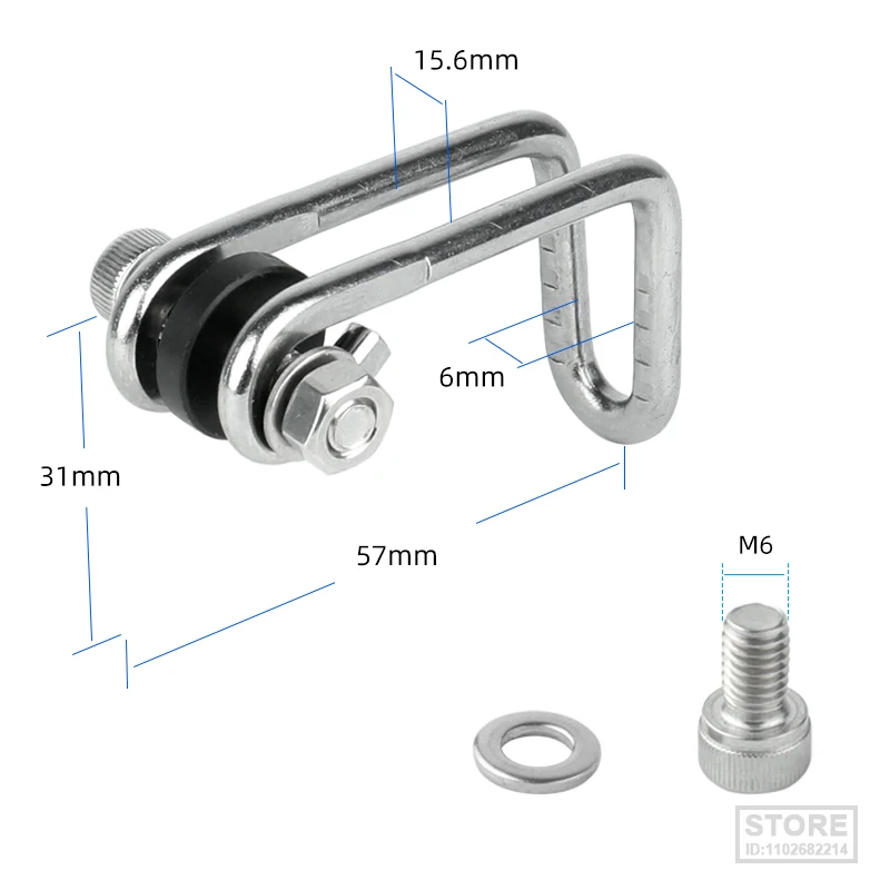 Bicycle Headlight Bracket Stand Front Fork Mount MTB Bike Light Holder for Gaciron/ Rockbros/ Enfitnix/ CatEye/Trerk