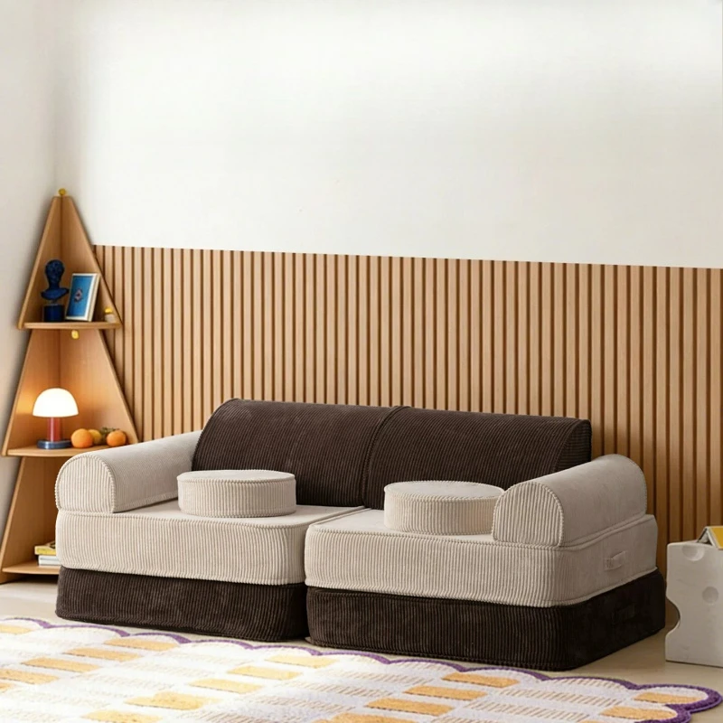 

Sofa bed building block sofa living room bedroom variable folding sofa bed removable and washable