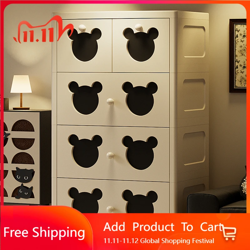 

Kids Bedroom Closet Plastic Foldable Simple Fabric Modern Nordic Minimalist Wardrobe Clothes Small Guarda Roupa Home Furniture