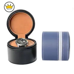 Watches Storage Case Travel Packing Case Jewellery Organizer Microfiber Leather Watch Case Portable Watch Box