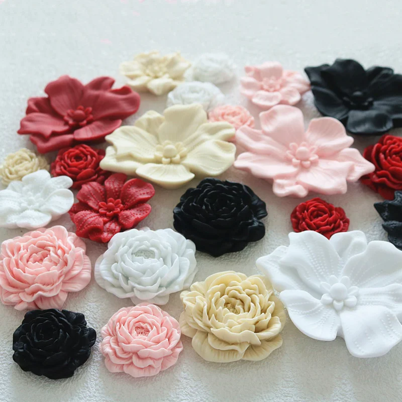 WFFNNKC 10Pcs Charms Flower Re - Resin Craft Ideas 评论和价格