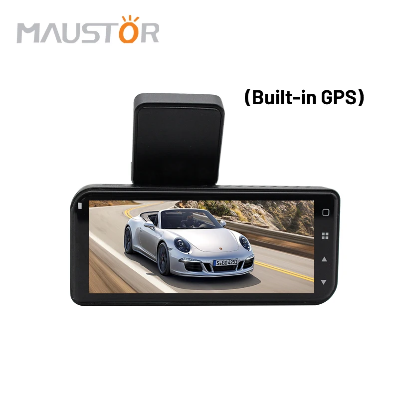 كاميرا Maustor 3.99 بوصة موديل خاص 2K WDR Dash Cam مع مستشعر G مدمج واي فاي بعدسة مزدوجة كاميرا داشكام صندوق أسود للسيارة #6