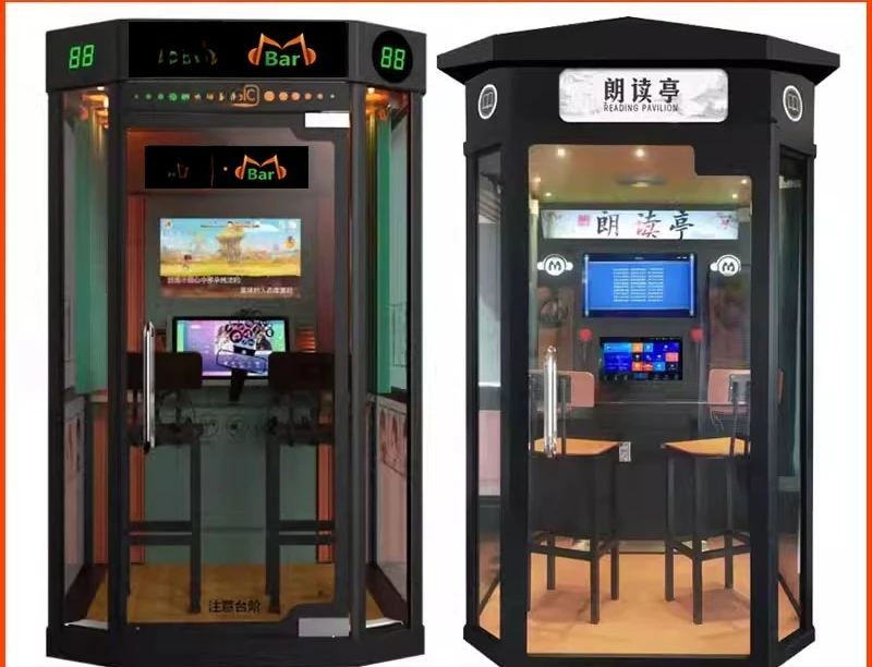 Singing machine singing room singing bar KTV room mini ktv room soundproof   home self-service k   reading booth