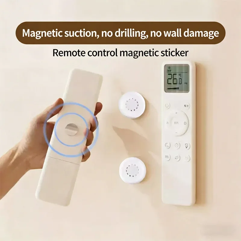 Remote control magnetic sticker bracket, TV air conditioning remote control, wall-mounted fixed magnetic sticker, strong magnet