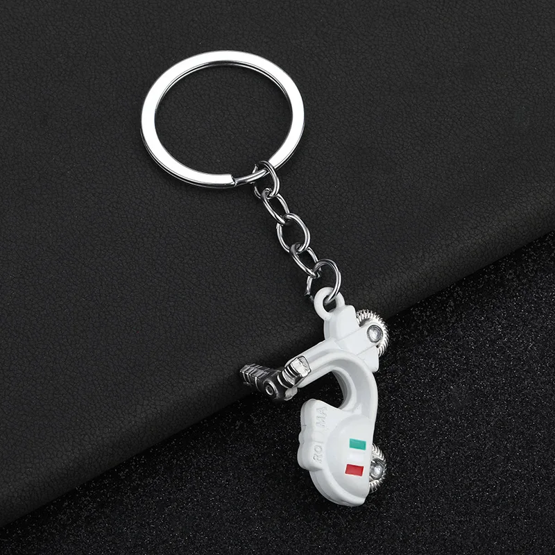 LLavero de vehículo eléctrico divertido, colgante creativo, Mini llavero de Moto, llavero de coche eléctrico personalizado, regalo, 1 Uds.