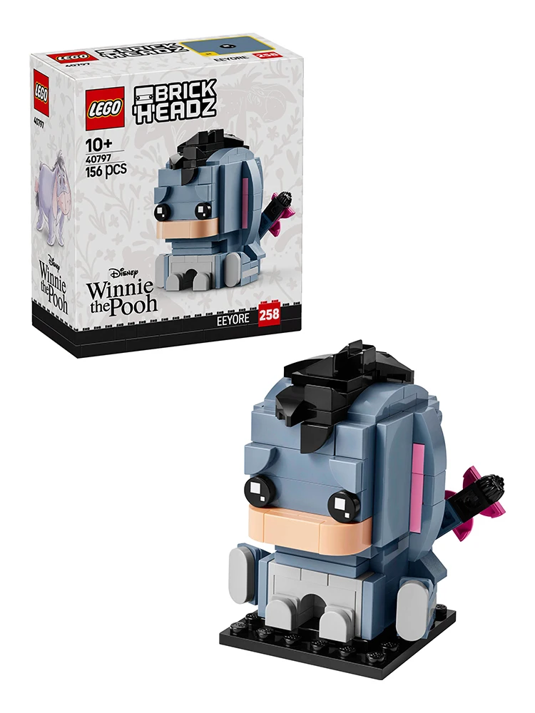 

Lego 40797 Brick Head Series Disney Donkey Eeyore Children's Building Block Toy Gift
