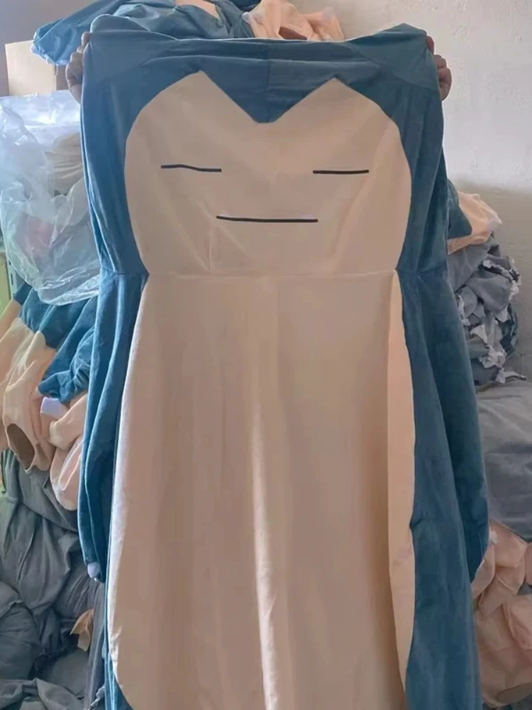 200/150 cm Aoger Pokemon Snorlax Giant Gevulde Leuke Speelgoed Lederen Shell Geen Vulling Knuffel Kussen Kawaii Zachte Cadeau voor Kinderen - afbeelding 2