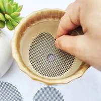 Pot Hole Mesh Pad Mat Grid Round Drainage Hole Screen for Pot Bottom Prevent Soil Loss Anti Bonsai Flower Plant Gardening Tools 2