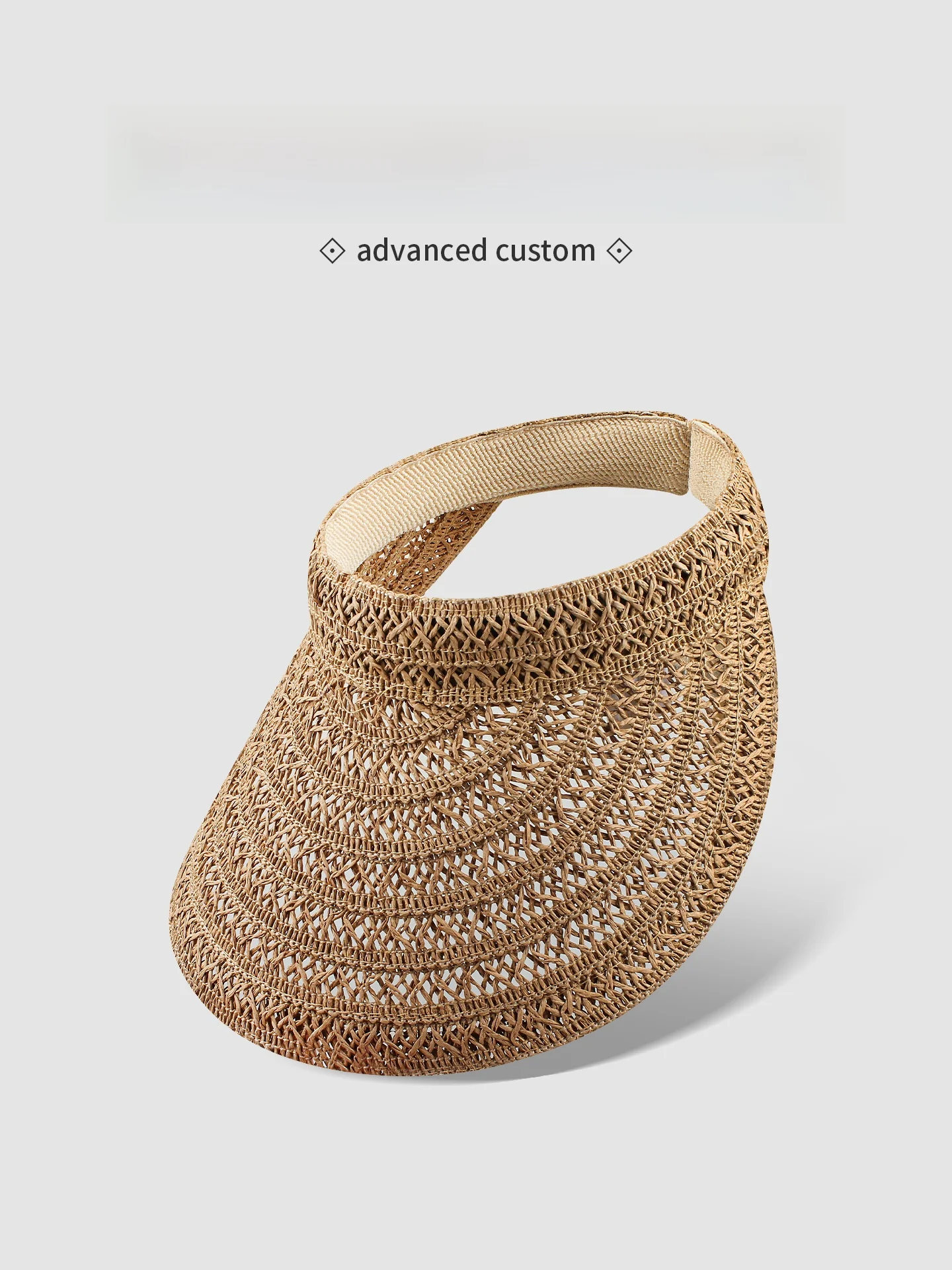 handwoven-hollow-top-straw-hat-women's-summer-beach-vacation-sunshade-hat-sun-protection-breathable-fashionable-large-brim-hat