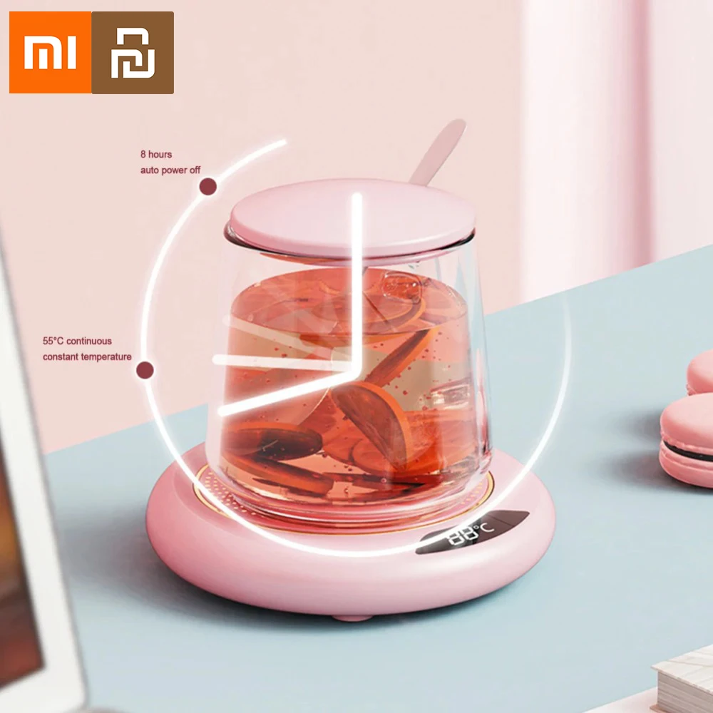 Xiaomi Youpin USB كوب دفئا القهوة القدح التدفئة كوستر 3 إعداد درجة الحرارة لوح تسخين حراري الحليب الشاي لوحة تسخين المياه