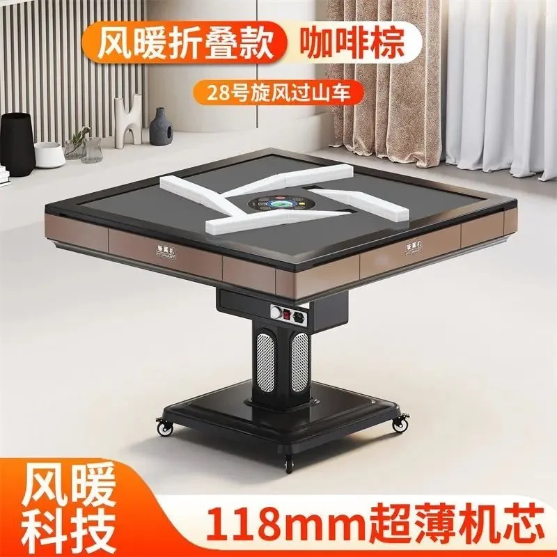 

Folding heated leg mahjong machine, rotor roller coaster, inclined mouth machine, fully automatic mahjong machine