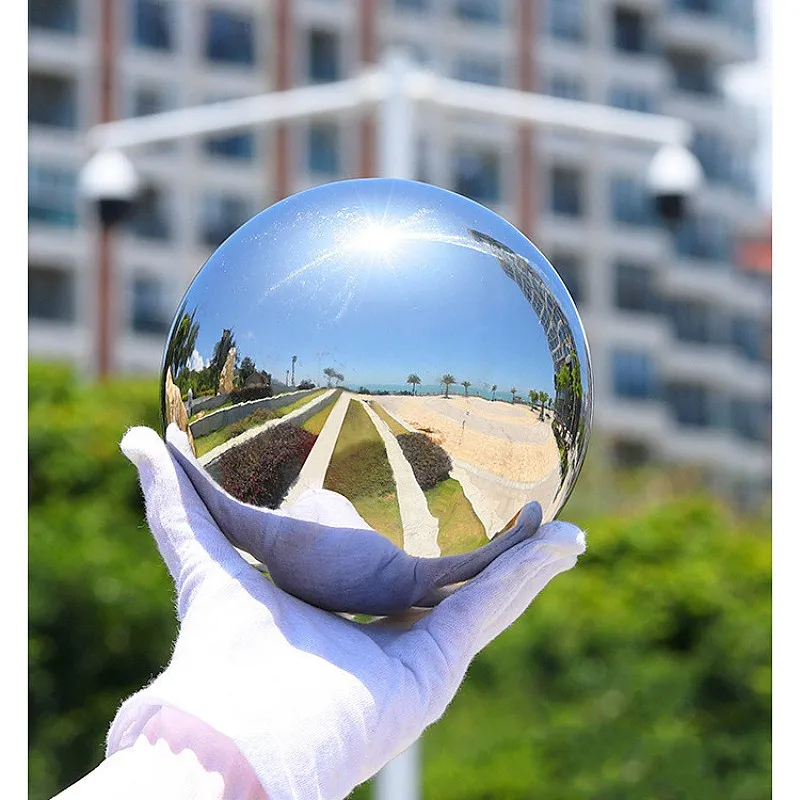 304#0.6mm 19mm-300mm stainless steel mirror decorative ball home hotel shopping mall Park Square bar decorative ball