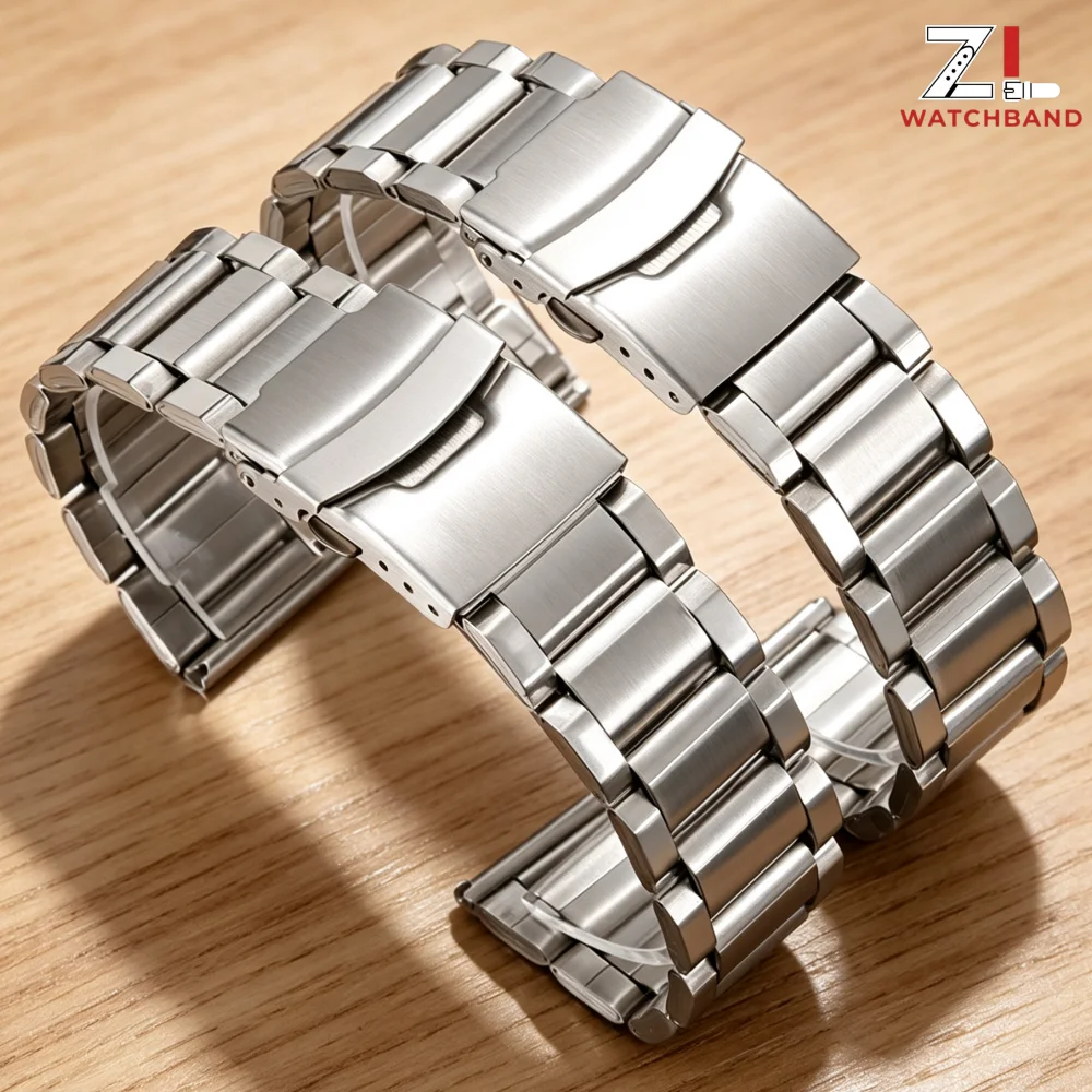 Bracelets de montre en métal 20mm 22mm 24mm pour Seiko pour Rolex, bracelet en acier inoxydable de qualité supérieure, accessoires de montre pour femmes et hommes