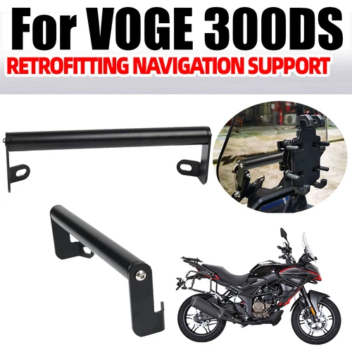 Imagen 2 del producto Soporte de teléfono móvil para motocicleta, placa de navegación GPS para Loncin Voge 300DS DS 300 DS, accesorios