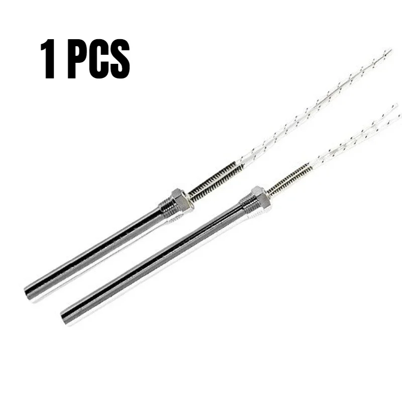 1PCS Hot Rod Heating Element Replacement for DN15 50W-1000W 12V-72V DC Heating Rod Liquid Water Tank Threaded Single Heat Pipe