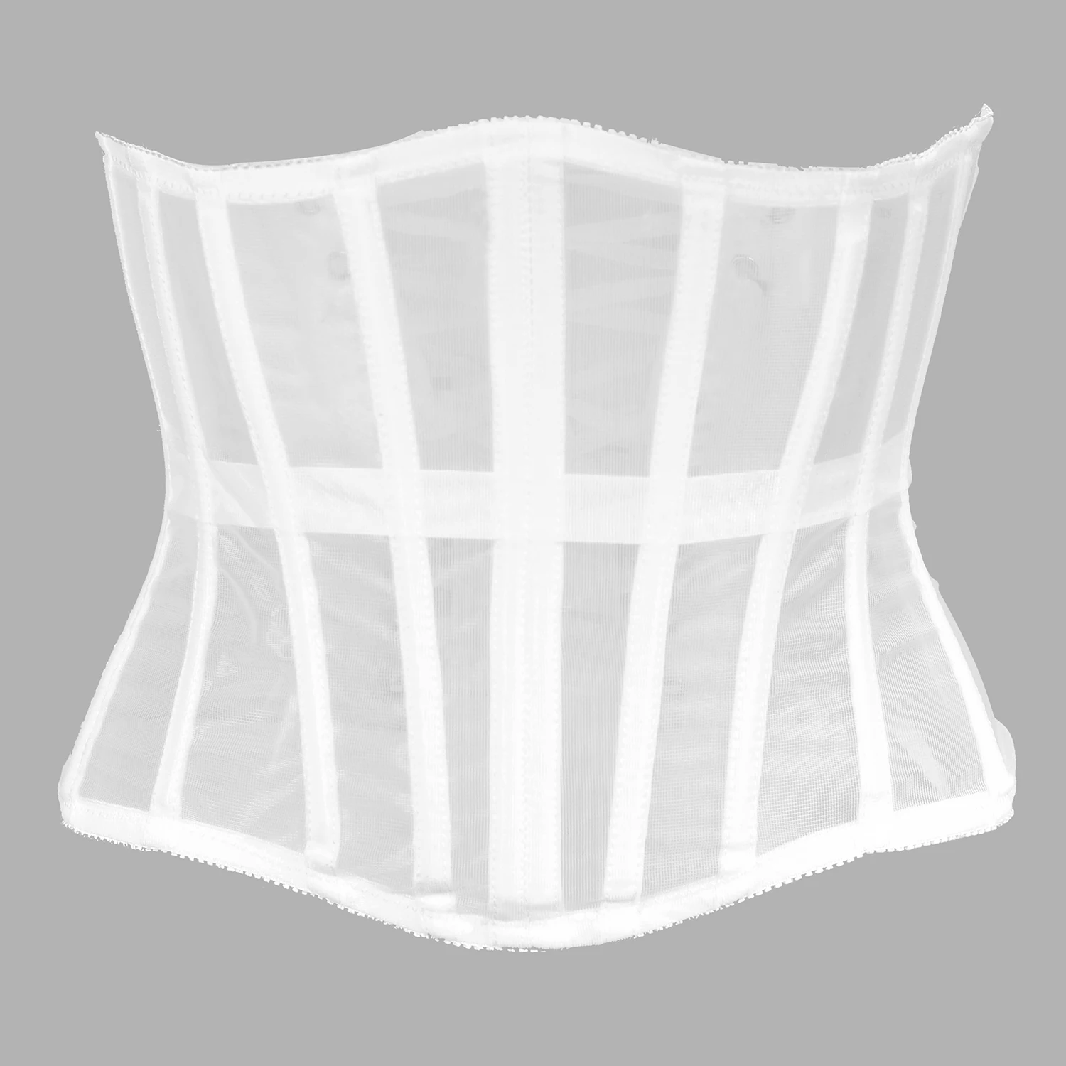 9.8inch Special Nylon Mesh Plastic Bones Support Underbust Corset