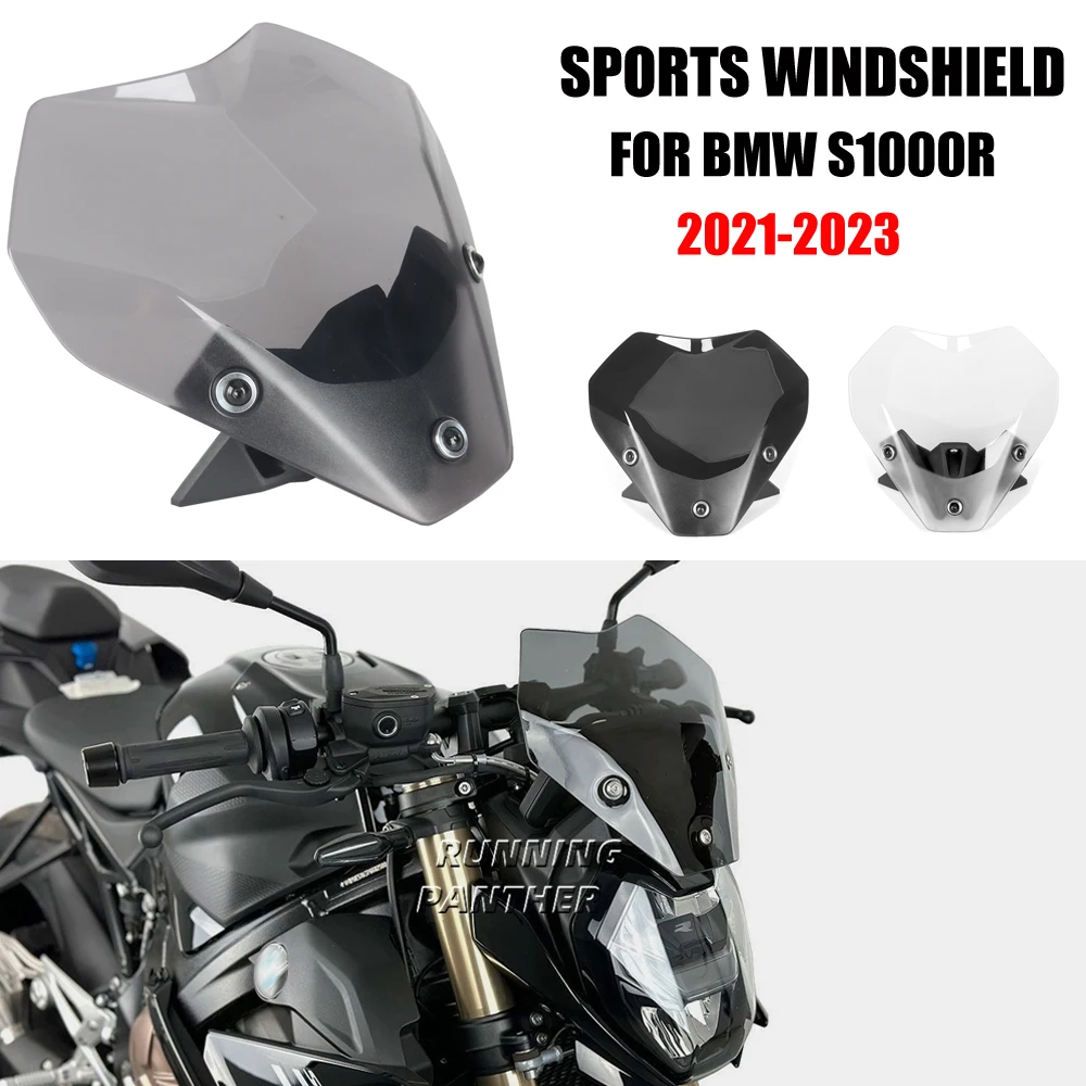 

NEW FOR BMW S1000R S 1000 R S 1000R 2021 2022 2023 Motorcycle Spoiler Windscreen Windshield Wind Deflector Screen Shield Spoiler