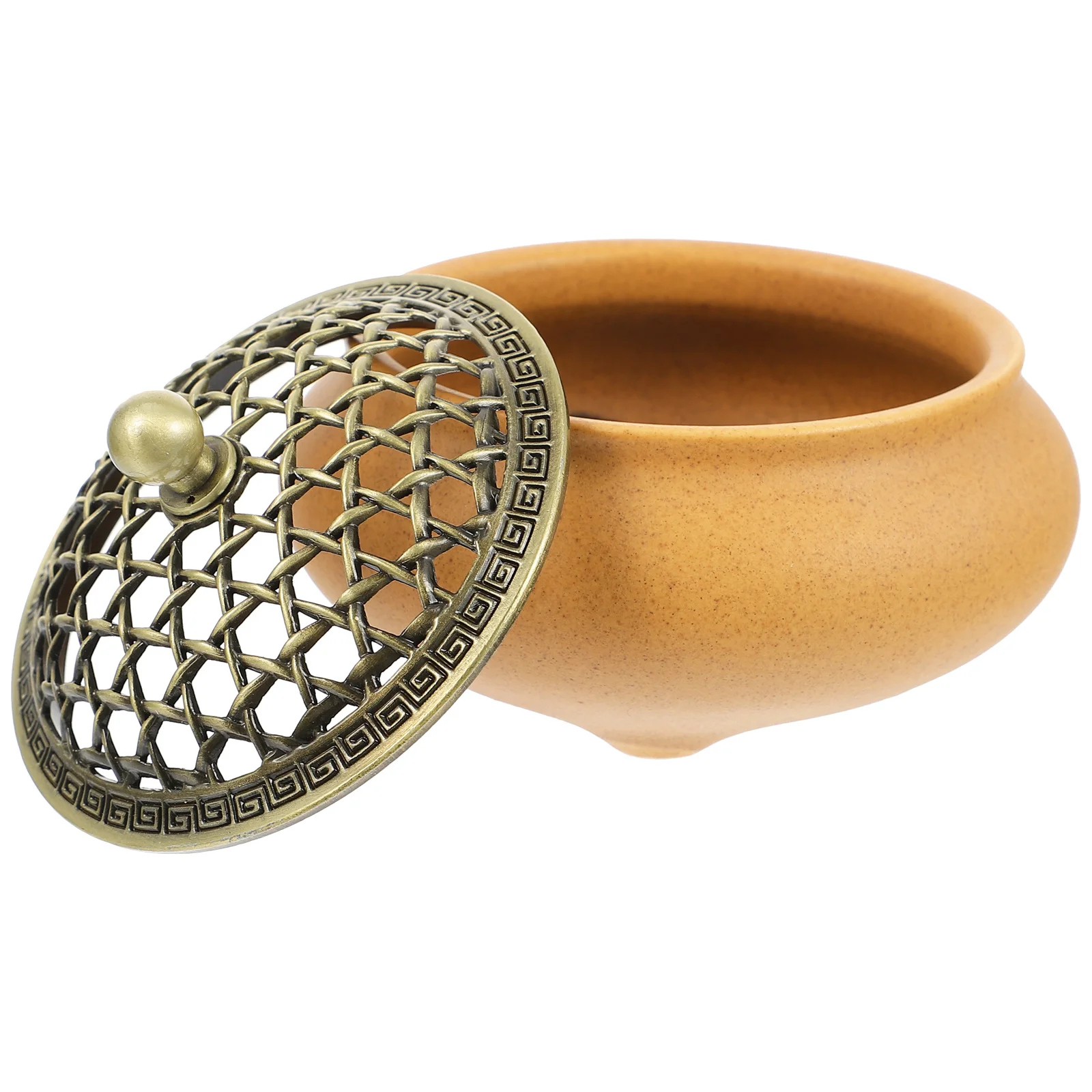 

1Pcs Ceramic Incense Burner Creative Aromatherapy Decoration Home Holder for Living Room Office Yoga Room Home Incense Burner