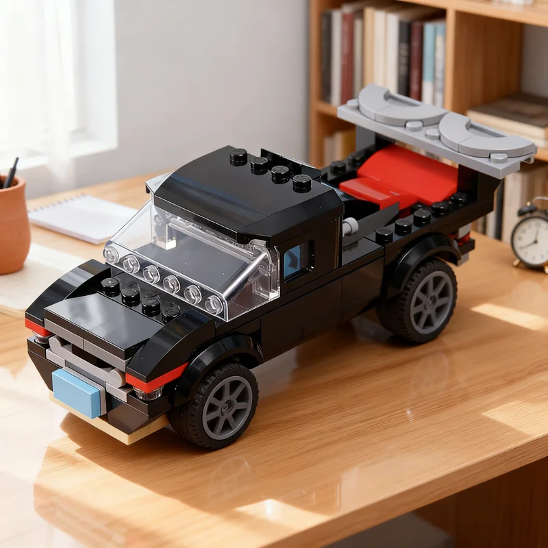 148 Uds MOC futuro fantástico miércoles modelo de coche bloques de construcción juguete de construcción educación creativa regalos de navidad niños ladrillo