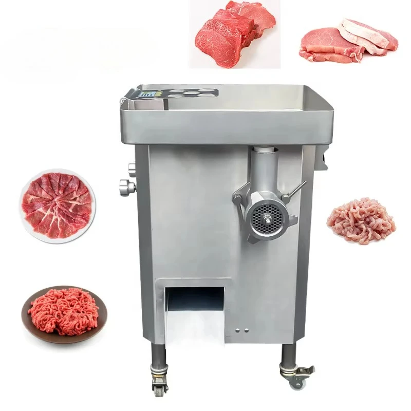Home Multi-functional  Fresh Meat Automatic Mincing and Cutting Meat Grinder Meat Cutting Machine