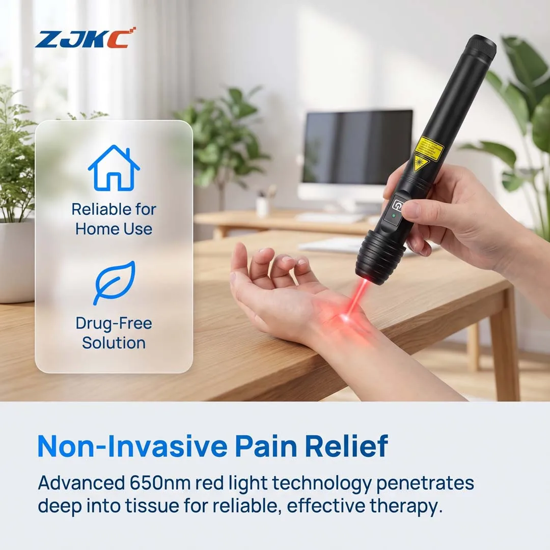 808nm 500mW Low Level Laser Pointer 1 Diodes Anti Inflammatory Therapy Device for Carpal Tunnel Tendonitis Plantar Fasciitis