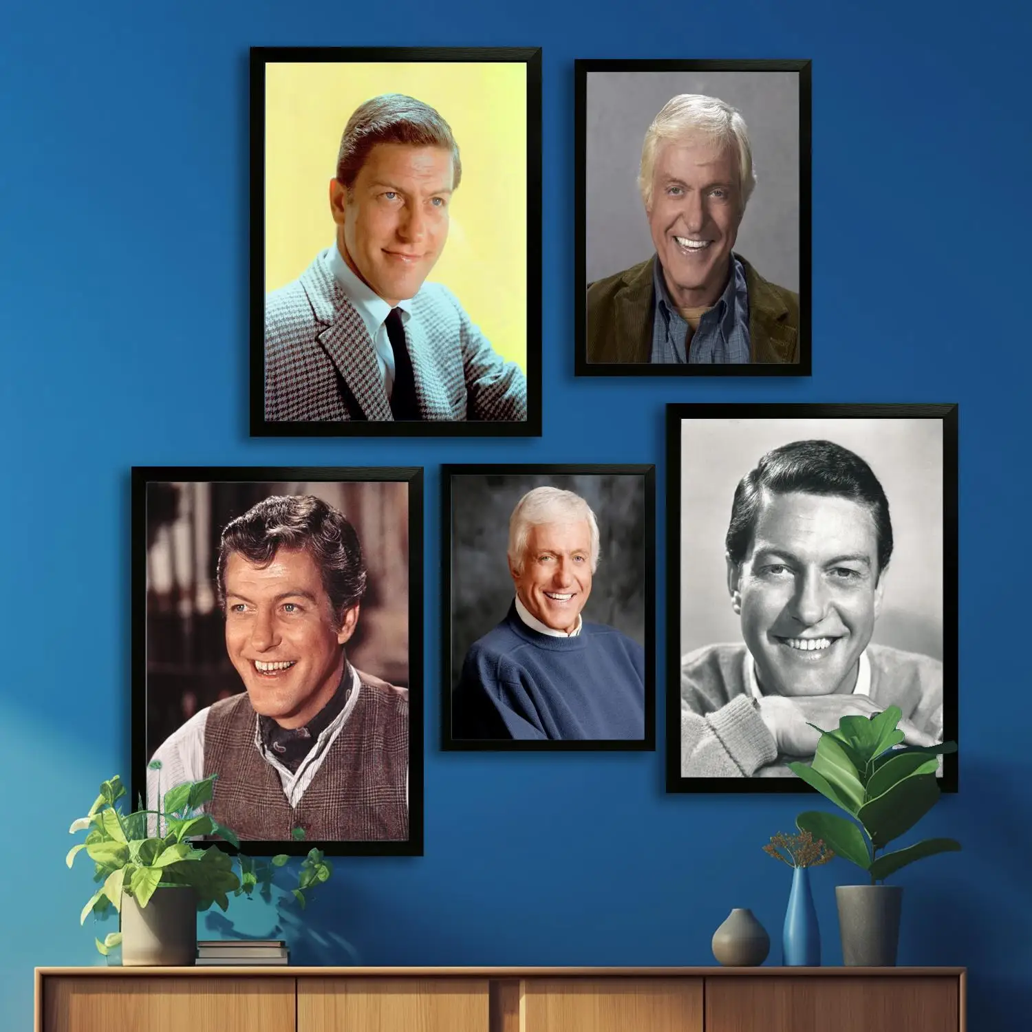 Dick Van Dyke Canvas Art Poster and Wall Art Picture Print, Modern Family Bedroom Decor Posters,Decorative painting