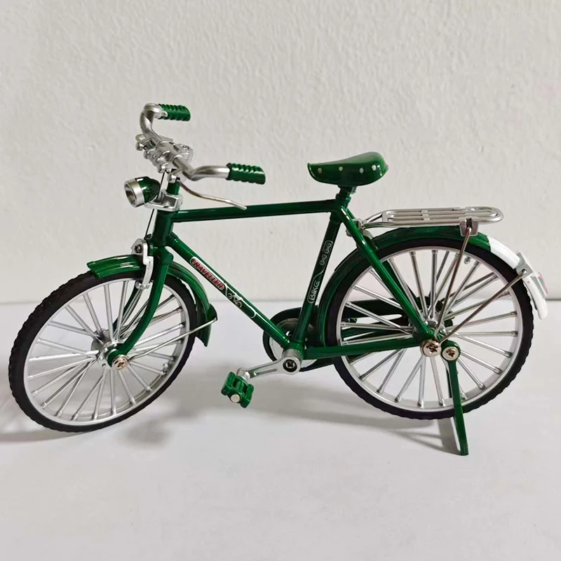 シミュレーションレトロ28メタルダイキャスト自転車モデル1:18ミニ合金自転車モデルクリエイティブDIYホームデコレーションクラフト大人向け楽しいおもちゃ