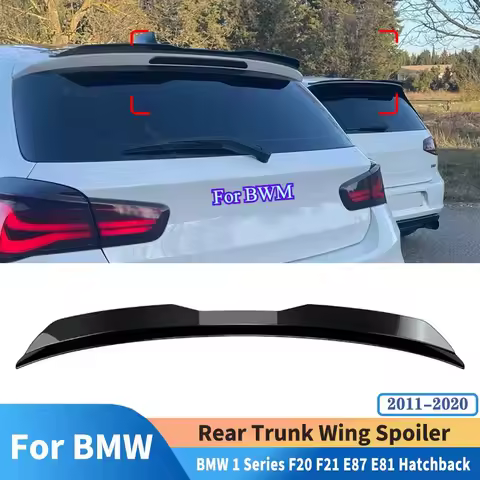 Alerón trasero para maletero de coche, apariencia de fibra de carbono, negro, estilo PSM, para BMW E90 3 SERIES M3 2006-2011, Kit de carrocería