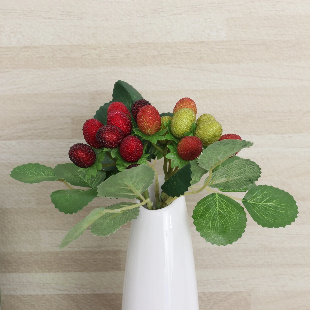 

Artificial Red Berry Stems Simulation Twig For Christmas Decor Diy Wreath Home Party Wedding Centerpiece Berry Branch