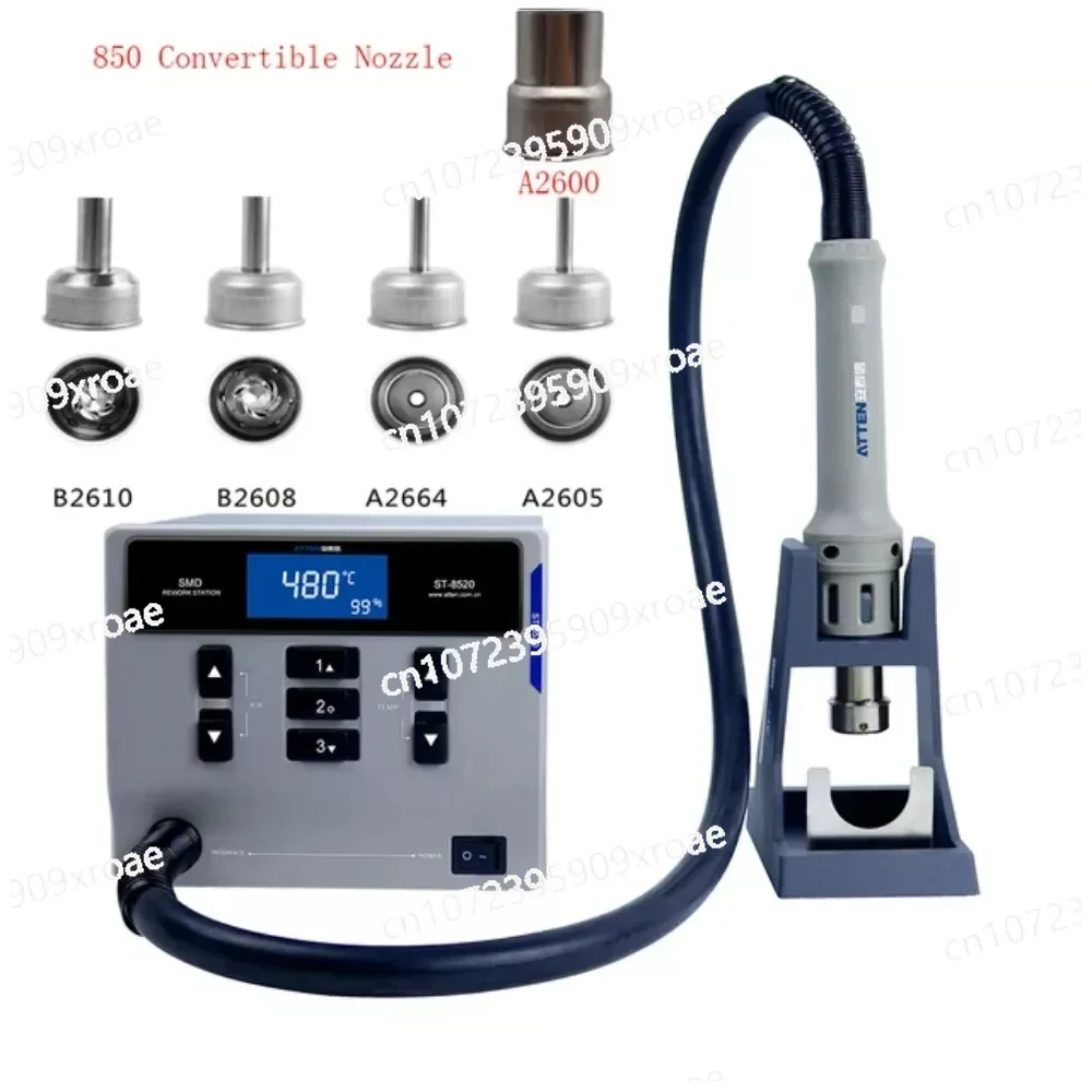 Lead-free Hot Air  Soldering Station Intelligent Digital Display 1000W Rework Station for PCB Chip Repair