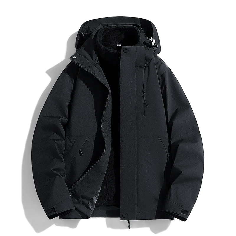 

COMXZ 2025 Autumn Couple Outdoor Single Layer Windbreaker Mountaineering Solid Windbreaker Sport Jacket Windproof Waterproof