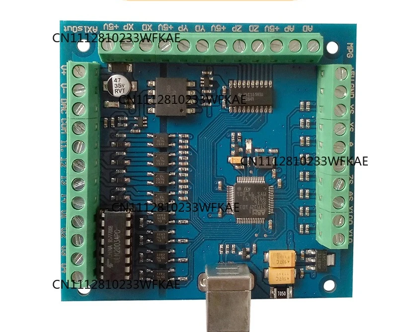 CNC Breakout Board USB MACH3 Engraving Machine 4 Axis 100KHz Stepper Motion Controller Card Driver Board