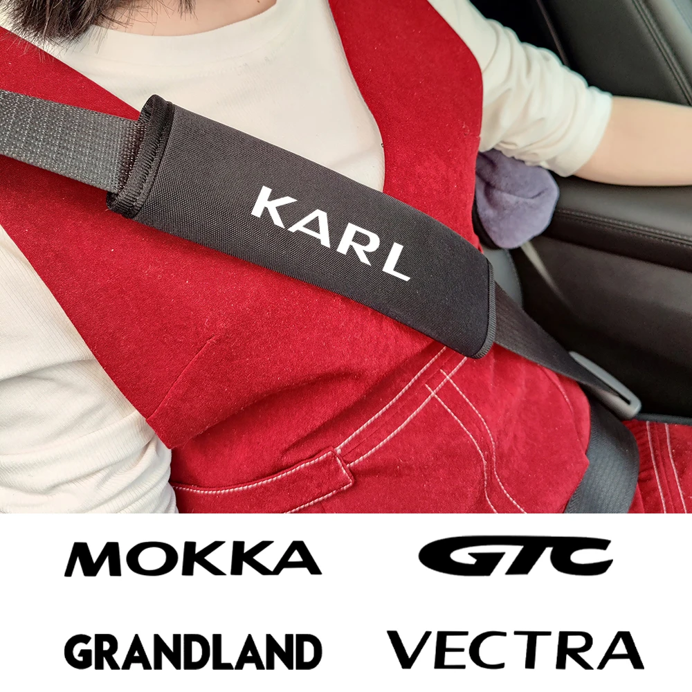 Auto Sitz Gürtel Pads Abdeckung Für Opel ADAM S Astra J OMEGA ANTARA CROSSLAND X GRANDLAND ZAFIRA KARL MOKKA TIGRA VECTRA Zubehör
