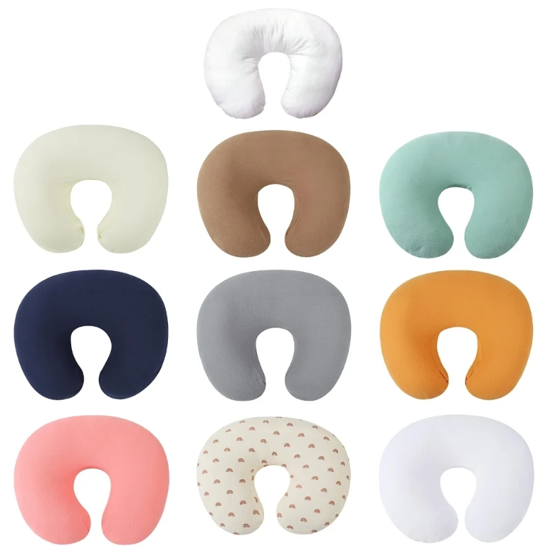 Baby Breastfeeding Pillow Cover for Newborns Nursing Pillow Slipcover Detachable Nursing Pillow Sleeve Pillowcase K5DD
